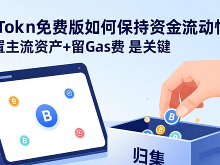 imToken免费版如何保持资金流动性？配置主流资产+留Gas费是关键