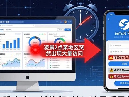 如何分析imToken下载网址的访问数据？