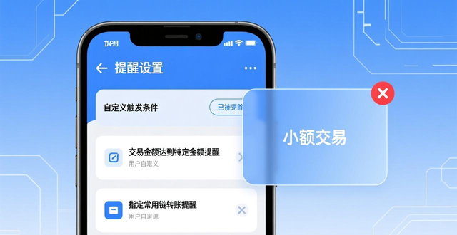 IM钱包交易提醒自定义条件_如何通过im钱包安卓版设置交易提醒？_IM钱包安卓版交易提醒设置